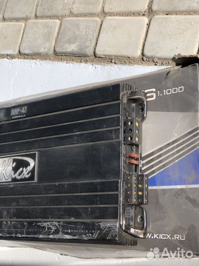 Усилитель 4 канальный Kicx 1200