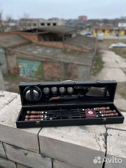 Шашлычный набор в кейсе