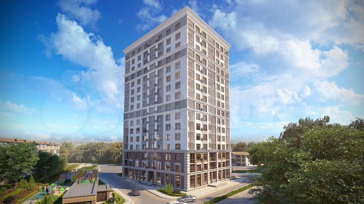 3-к. квартира, 74,4 м², 16/16 эт.