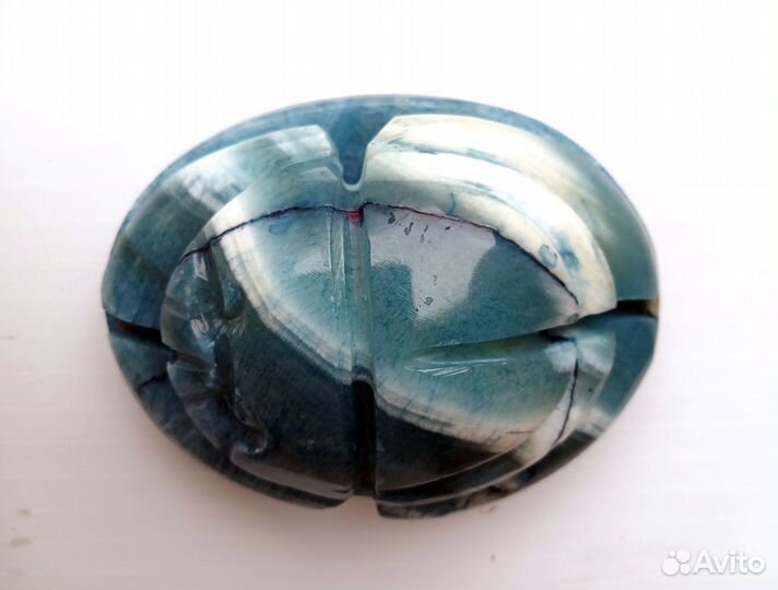 Скарабей большой из натурального камня. Египет