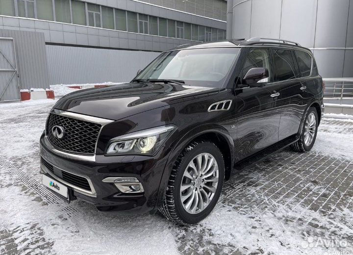 Infiniti QX80 5.6 AT, 2015, 190 271 км