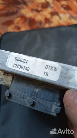 Блок управления двигателем opel astra h z16xep