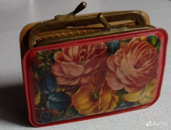 Кошелек Ретро натуральная кожа женский