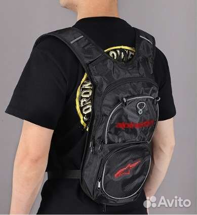 Мото рюкзак с гидратором питьевой новый