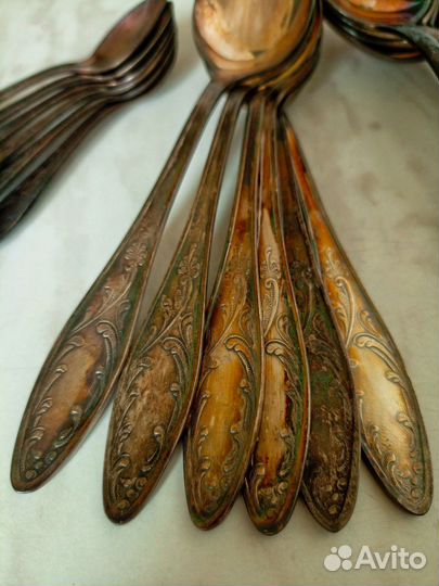 Столовые приборы мельхиор