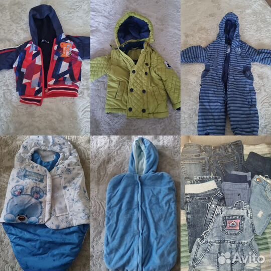 Детские вещи на мальчика от 0 до 3 лет