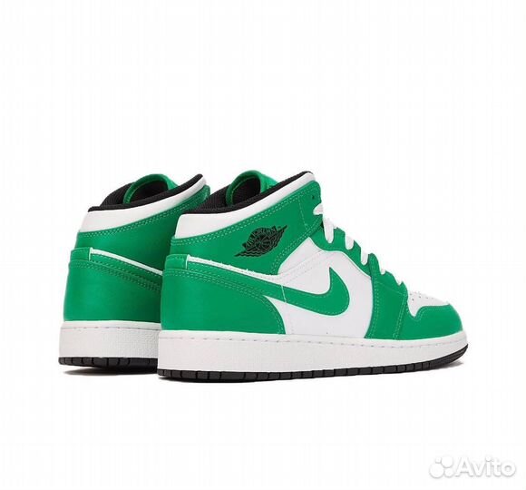 Кроссовки Nike Air Jordan 1 Mid “Lucky Green”