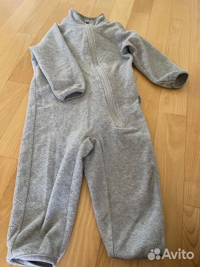 Флисовый комбинезон