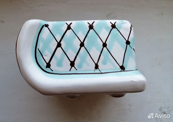 Шкатулка гжель майолика