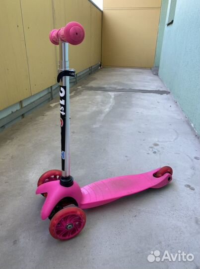 Самокат детский трехколесный бу