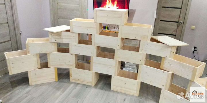 Ящик декоративный деревянный