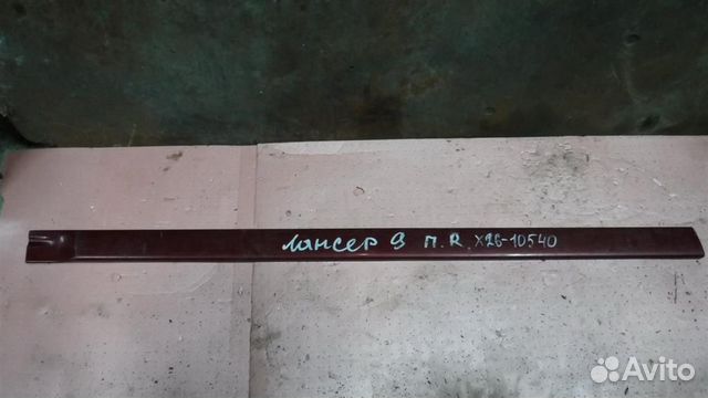 Молдинг передней правой двери Mitsubishi Lancer 9