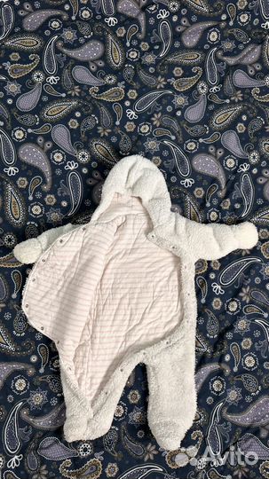 Комбинезон плюшевый р.68-74