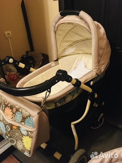 Детская коляска 2в1 Lonex + автолюлька в подарок