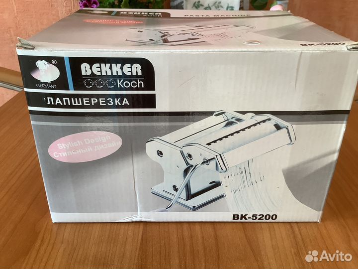 Лапшерезка ручная Bekker. Германия
