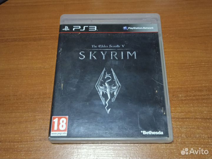 Диск skyrim для PS3