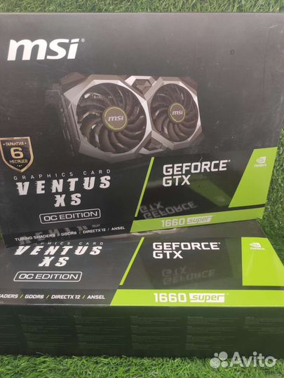 GTX 1660 super 6GB MSI