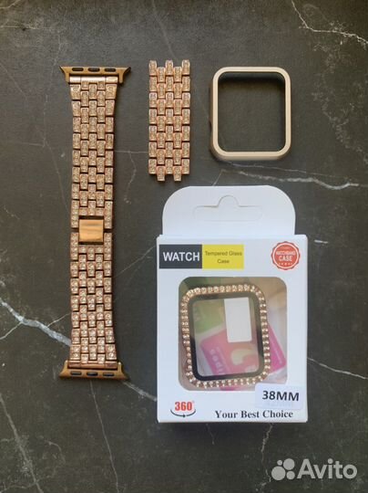 Бампер, ремешки на Apple Watch 38 mm