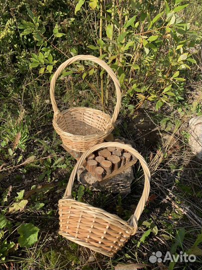 Корзина плетеная