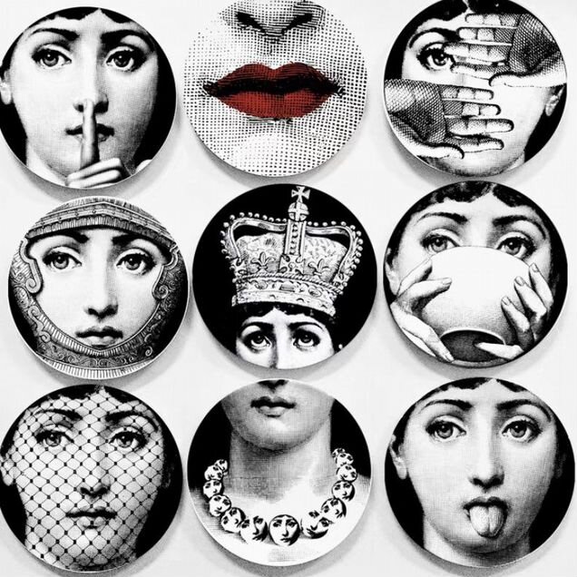 Тарелки Fornasetti