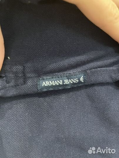 Поло armani jeans