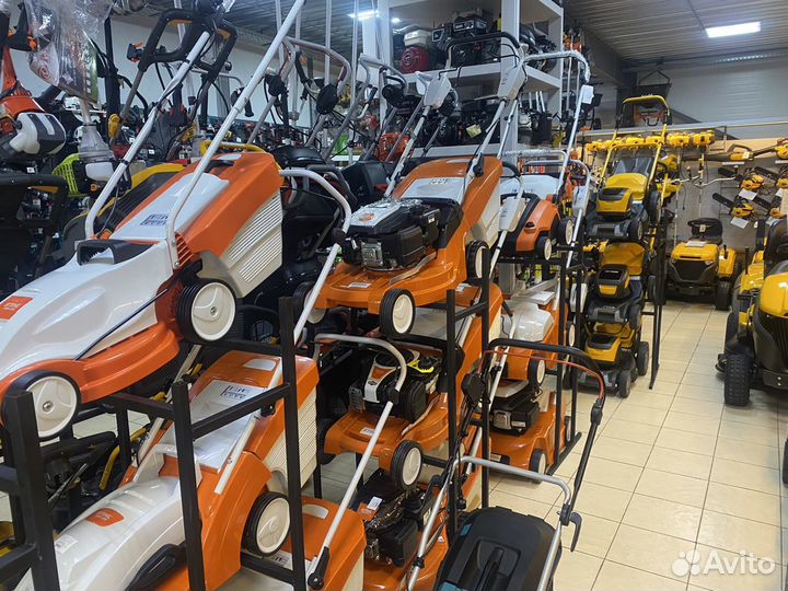 Газонокосилки бензиновые и электрические