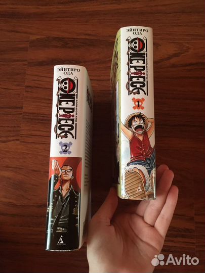 Манга one piece 1 и 2 том