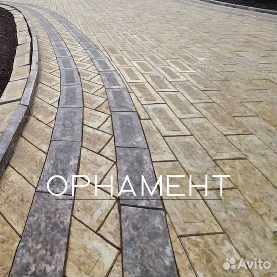 Тротуарная плитка брусчатка, дворовая плитка