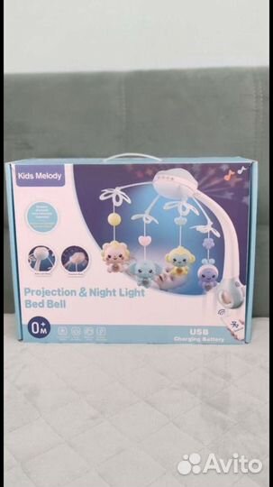 Мобиль на кроватку зарядка USB