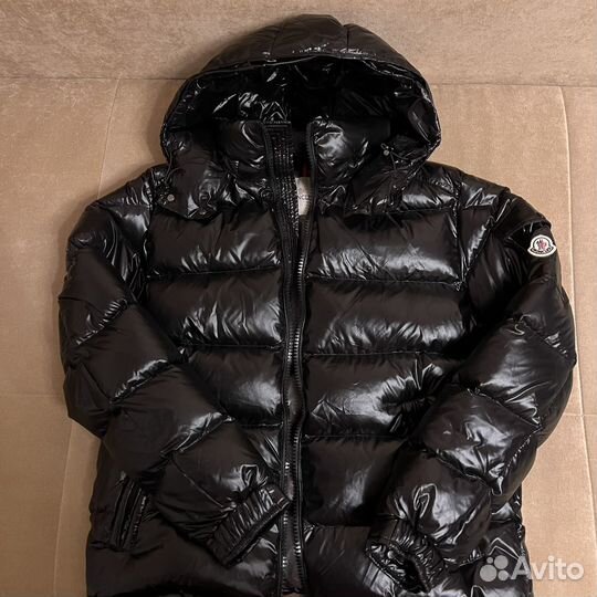 Moncler Black Maya Пуховик Куртка