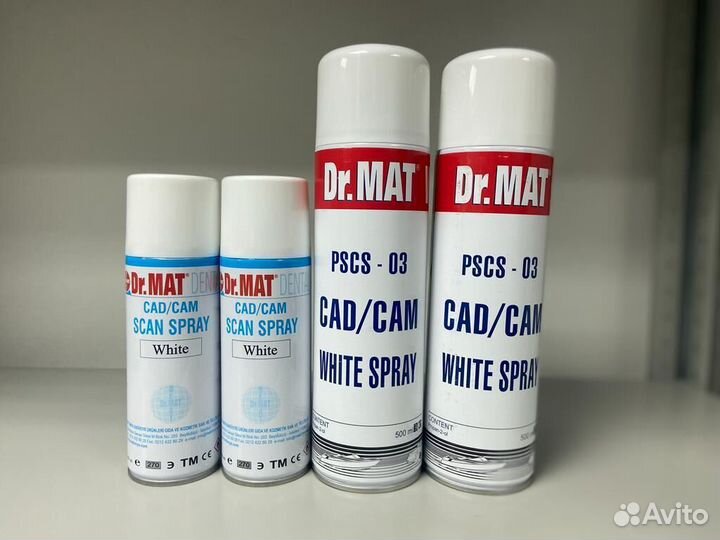 Спрей для сканирования - Dr.MAT dental white scan