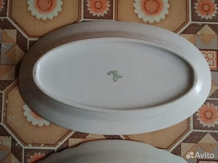 Блюда большие овальные