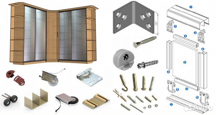 Ремонт шкафов-купе
