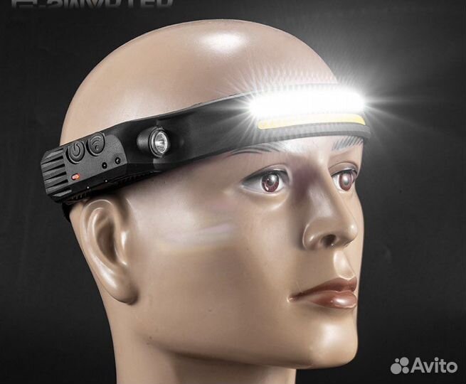 Фонарь налобный светодиодный мощный