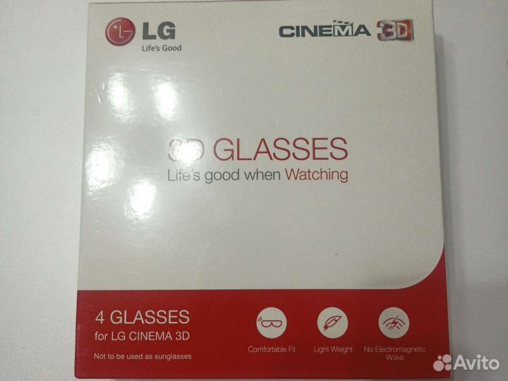 3D очки LG оригинальные