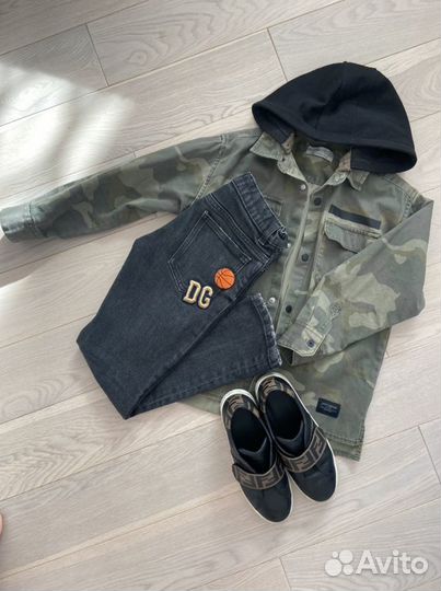 Куртка джинсы ботинки