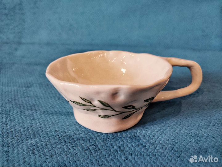 Кружка керамическая ручной работы