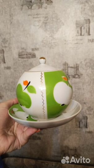 Чашки, блюдца, сахарница (товар забронирован)