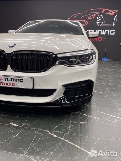 Губа в стиле M-Performance BMW 5 Series G30