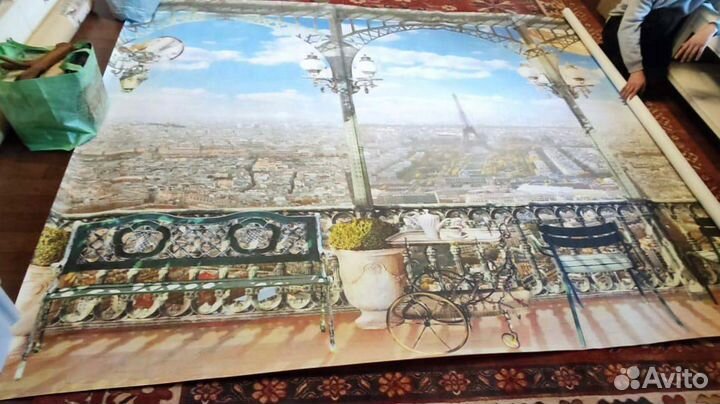 Фреска Париж Affresco 377см * 260см