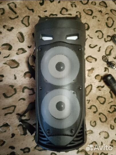 Блютуз колонка с караоке