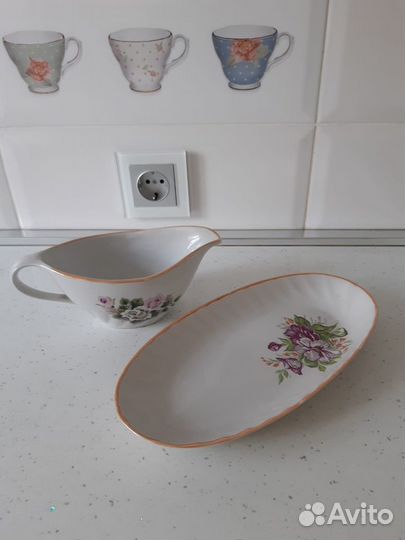 Соусник салатник селедочница советская посуда