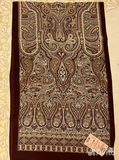 Шарф шклковый Павлопосадский авторский