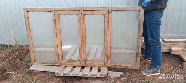 Окна деревянные для дачи, веранду