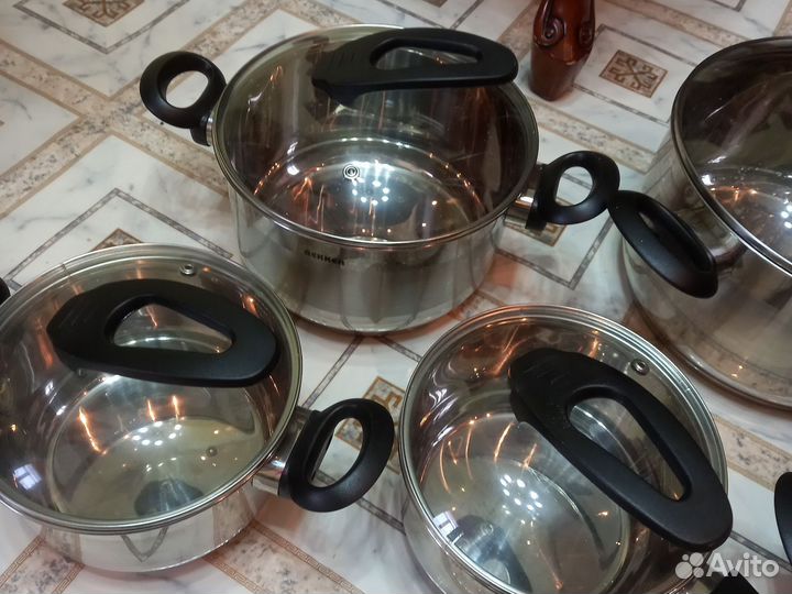 Кастрюли из нержавейки