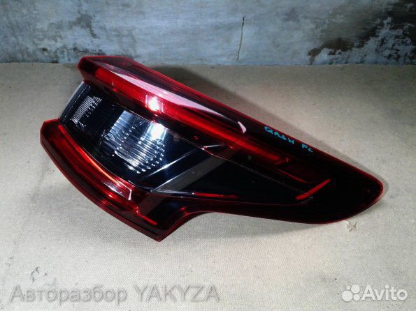 Фара задняя правая Ниссан Кашкай дж11