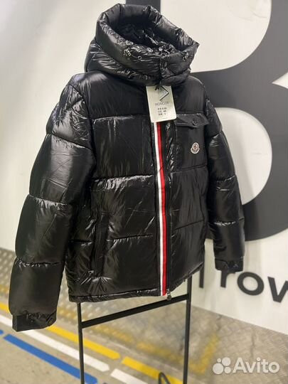 Мужская куртка пуховик Moncler Montbeliard