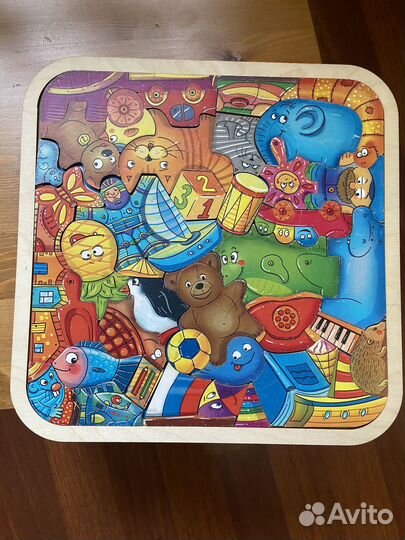 Деревянные развивающие игрушки