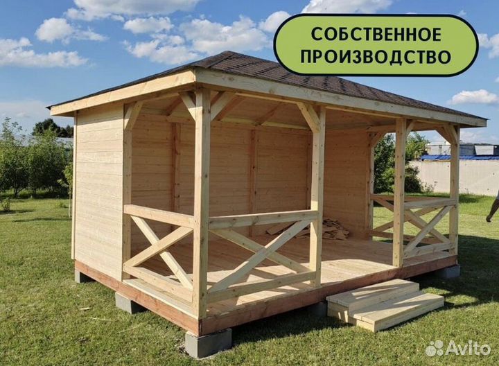 Летняя беседка