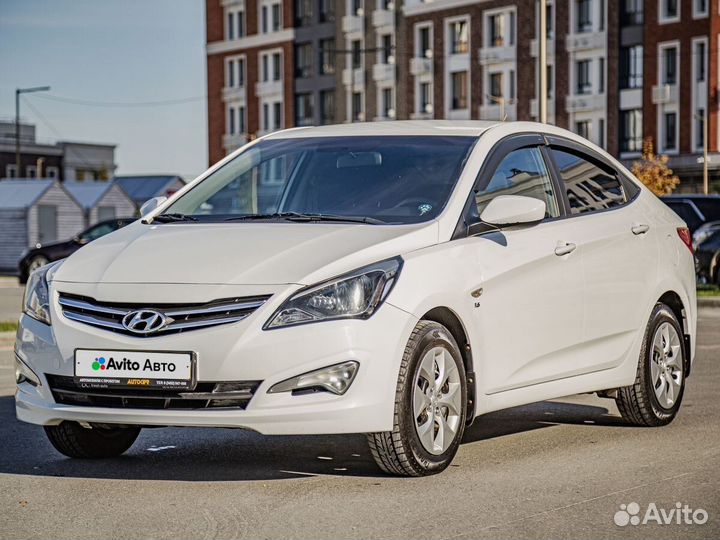 Hyundai Solaris 1.6 МТ, 2015, 156 000 км